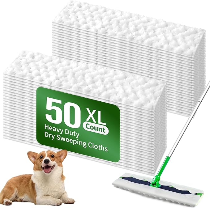 Heavy Duty Dry Sweeping Cloths Compatible