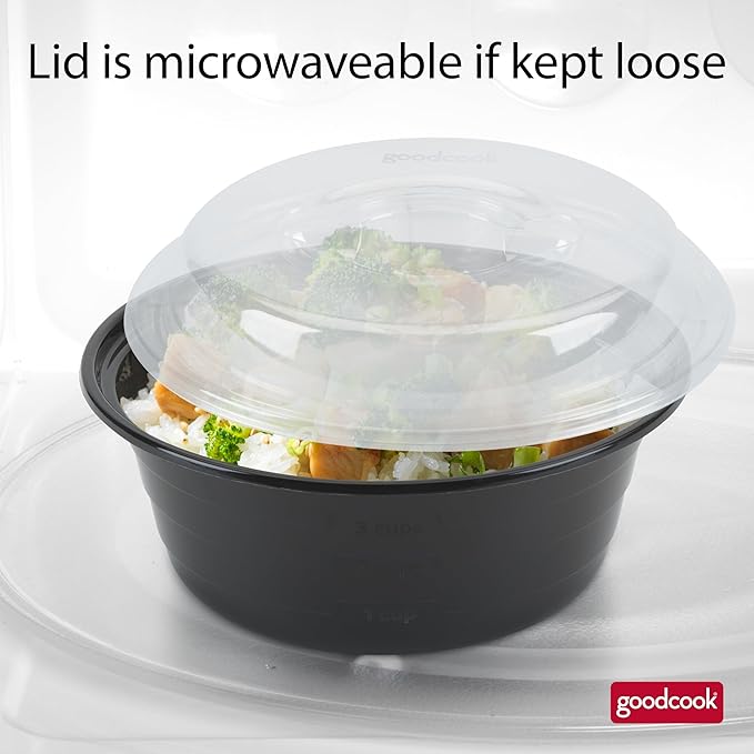 GoodCook 4-Cup Meal Prep Bowls Set
