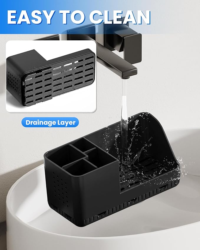 Toothbrush Holders for Bathroom Counter