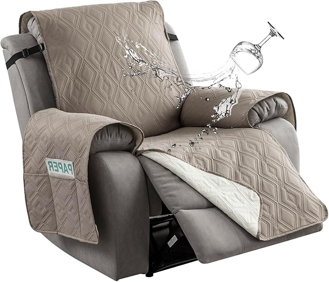 Genina Waterproof Recliner Chair Covers