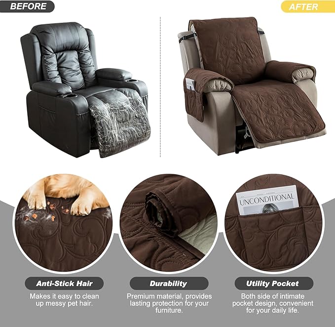 100% Waterproof Recliner Chair Cover, Recliner Chair Covers