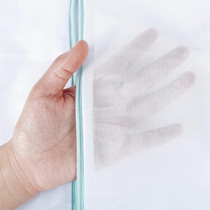 2 Pack Delicates Bag for Washing Machine, 31 x 23 inch Oversize Fine Mesh