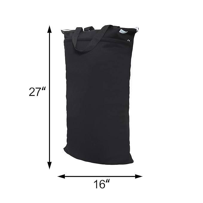 wegreeco Large Reusable Hanging Wet Dry Cloth Diaper Bag