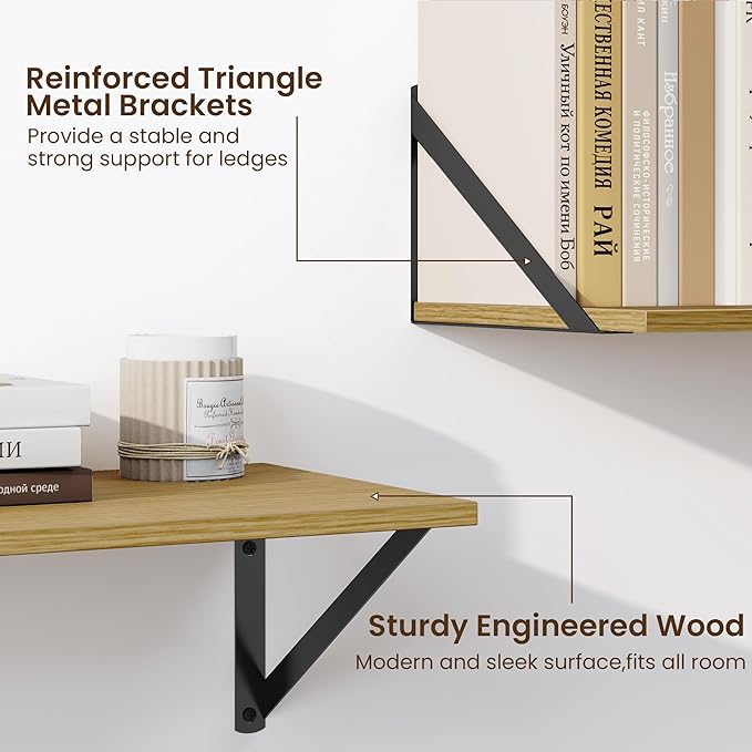 Fun Memories Deep Floating Shelves