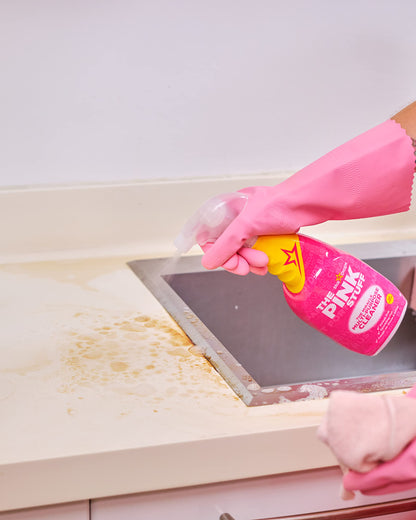 Stardrops The Pink Stuff Miracle Multi-Purpose Cleaner – Removes Grease, Grime, and Stains on Kitchens, Bathrooms, Floors, and More, 25 fl Oz