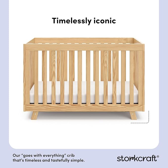 Storkcraft Beckett 3-in-1 Convertible Crib – GREENGUARD Gold Certified