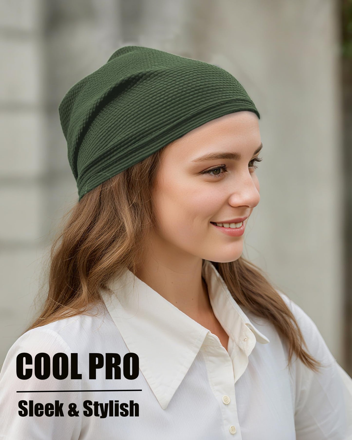 choshion Cooling Skull Caps for Men Women-Thin Breathable Mesh Beanie for Running Skull Cap for Cycling Gym & Outdoor Sports