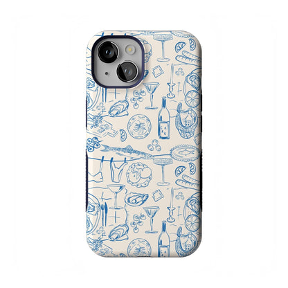 Casely iPhone 14 Case | Pastel Garden | Sunday Best | Compatible with MagSafe | Bold Protective Design