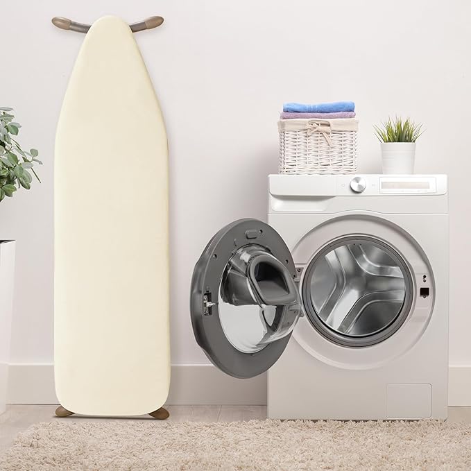 BNDX Ironing Board Cover, Stain Resistant & Durable Scorch, 2 Click Buckles