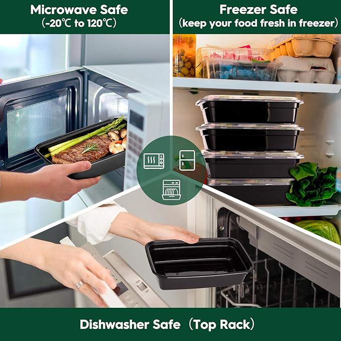 Glotoch Meal Prep Containers