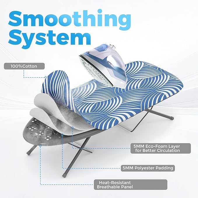 KINGBOARD Tabletop Ironing Board, Small Ironing Boards