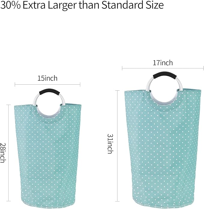 Dalykate Large Laundry Basket 82L Collapsible Oxford Fabric Laundry Hamper