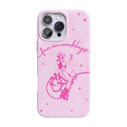 Casely iPhone 16 Pro Case | Be Mine | Tiny Hearts | Compatible with MagSafe | Classic Ultra Slim Design
