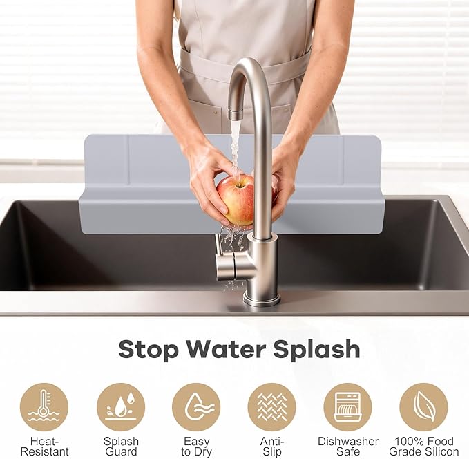 Sink Splash Guard, Non-slip