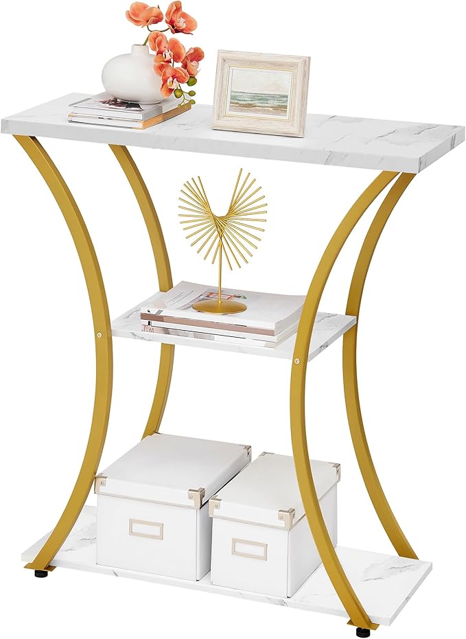 Hoctieon 3 Tier Console Table