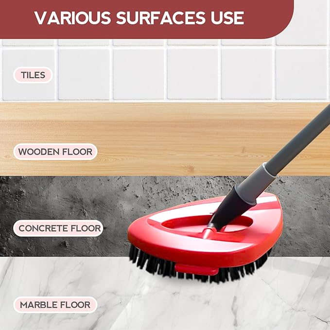 Oceda Scrubber Mop Head, Compatible