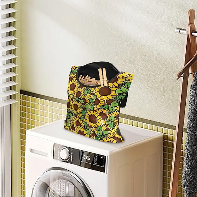 2 Pcs Clothes Pin Hanging Bag