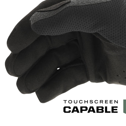 Mechanix Wear: The Original Covert Work Gloves with Secure Fit, Flexible Grip for Multi-purpose Use, Durable Touchscreen Safety Gloves for Men (Black, Small)
