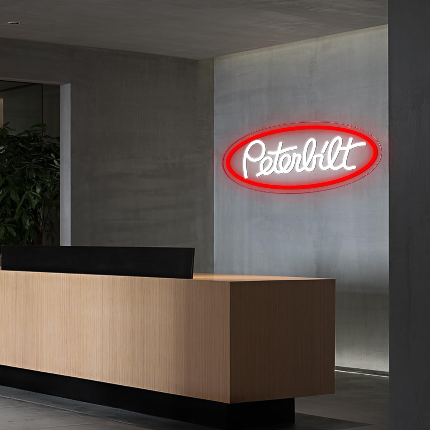 International Harvester Neon Signs for Wall Decor Dimmable IH Tractor Vehicle Neon Light Farm Repair Shop Basement Signs USB Powered for Farm Bedroom Man Cave Bar Birthday Gifts