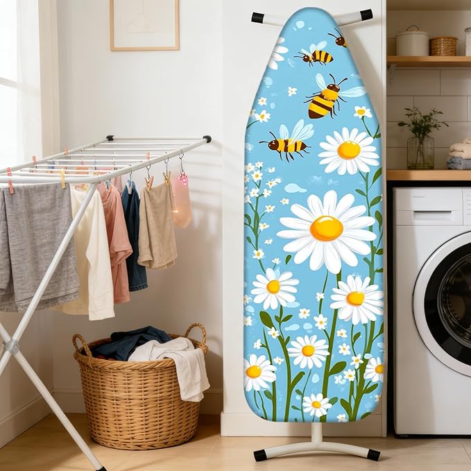 Nuxovilar Ironing Board Cover Needle Cotton 15x54 Inches | Ironing Board Cover