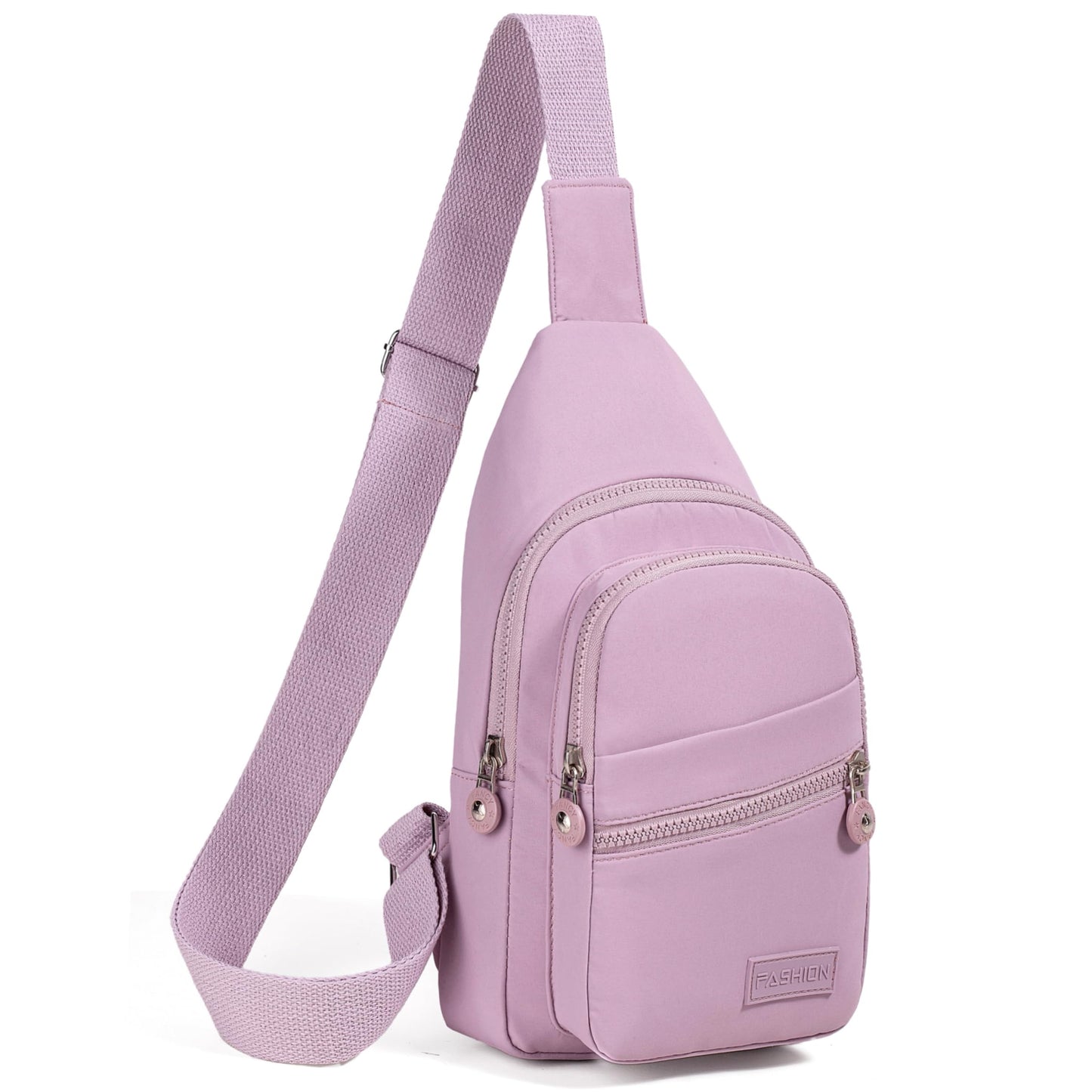 Small Sling Backpack Crossbody Sling Bag for Women, Chest Bag Daypack Fanny Pack Cross Body Bag for Outdoors Hiking Traveling - Black