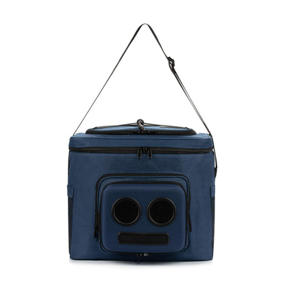The #1 Cooler with Speakers on Amazon. 20-Watt Bluetooth Speakers for Parties/Festivals/Boat/Beach. Rechargeable, Works with iPhone & Android (Blue)