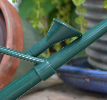 Indoor Plastic Watering Can | The HAWS Langley Sprinkler - One Pint | Pot Waterer | Fine Spray Rose | Green