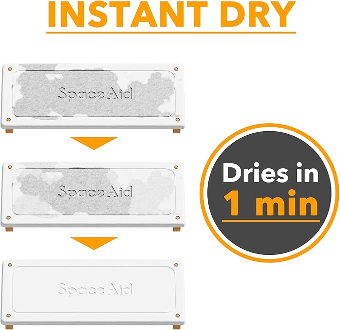 SpaceAid DryingNeat Sink Organizer, Instant Dry Sink Caddy Organizers, Kitchen