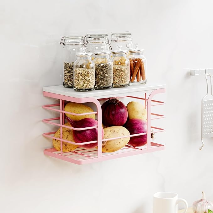 Small Grocery Bag Holder, Wall Mount Trash Bag Holder Dispenser