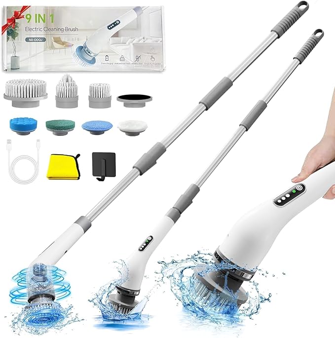 Electric Spin Scrubber, Electric Cleaning Brush