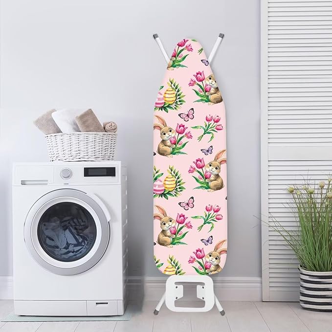 Cute Bunny Ironing Board Cover Butterfly Ironing Board Pad Protective Cover
