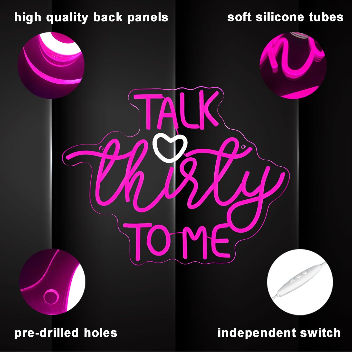 Disco Made Me Do It Led Neon Light Signs for Wall Decor, Pink Neon Light Signs for Bedroom Bachelorette Party Birthday Wedding Engagement Party Bar Club Neon Sign Art GIft(12.4 * 16.1in)