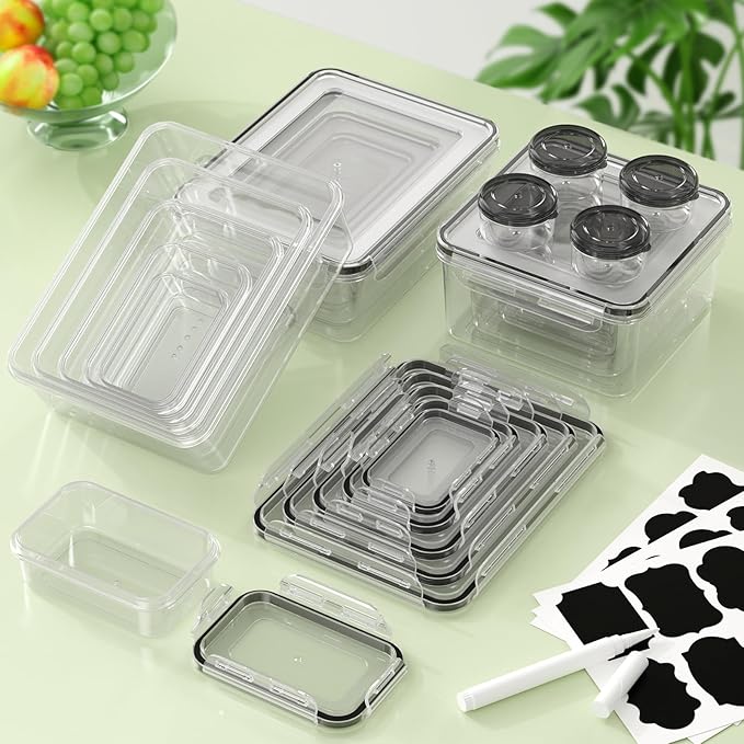 36-Piece Food Storage Containers