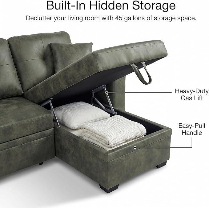 TYBOATLE Convertible Sofa Bed Couch