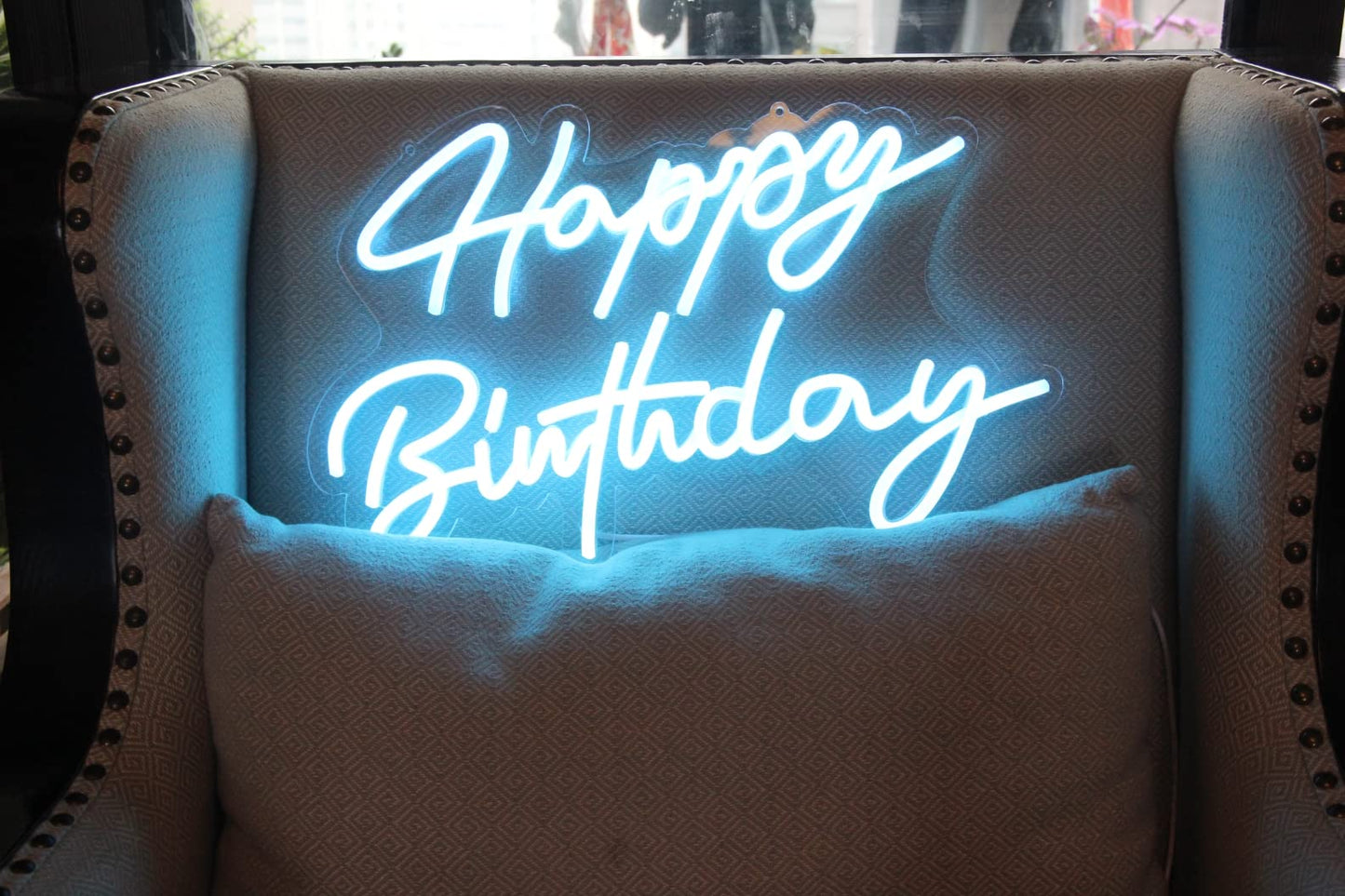 Ulalaza LED Neon Sign Night Light for Wall Party Décor Bedroom Room Bar Wedding Home Birthday Art Decoration Christmas with USB Chain Light modulator 5v 16.5''*9.1''
