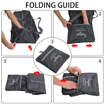 Foldable Duffel Bag 30" / 75L Lightweight with Water Resistant for Travel
