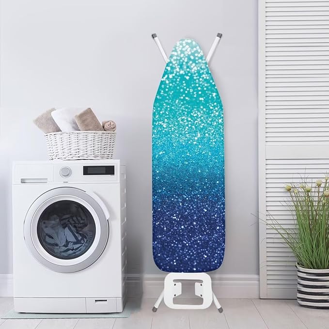 Iron Board Cover Anti-Burning Heat Insulation Blue Shine Ironing Board