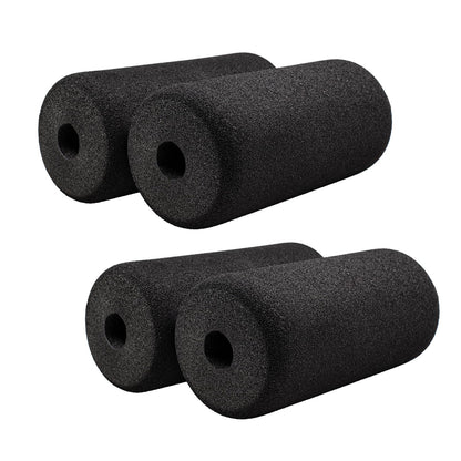 Foot Foam Pads Rollers(7.87in*3.14in*3.14in) for Exercise Machine, Inversion Table, Workout Bench, Sits Ups Replacement Parts, Home Gym Accesories
