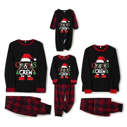 Awoscut Family Christmas Pajamas Matching Pajamas for Family, Xmas PJs Sets Holiday Sleepwear(#a-2, Mom, M)