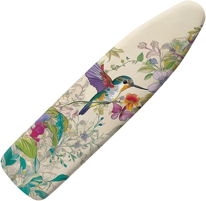 Hummingbird Ironing Board Covers Easy Installation 15x54 Ironing Board Cover