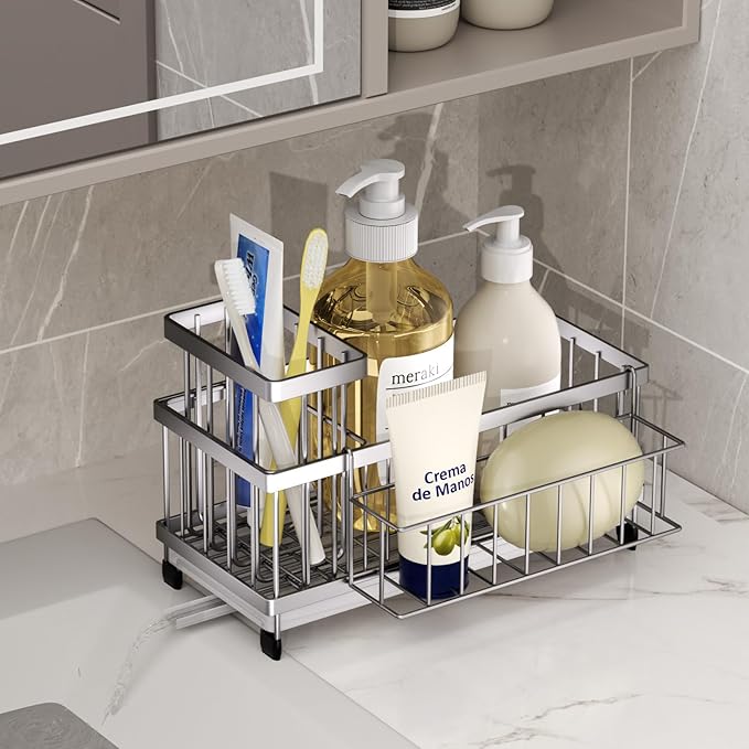 SWTYMIKI Sink Caddy Sponge Holder