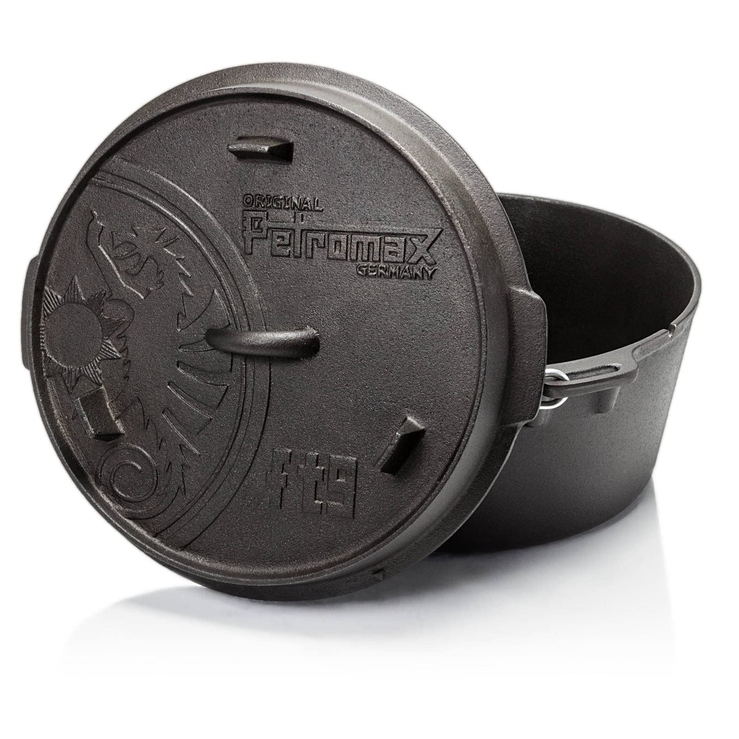 Petromax ft9-Dutch Oven - Black - Flat Base