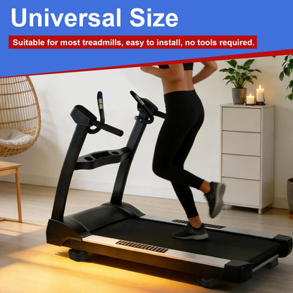 Penitue 8pcs Treadmill Incline Riser Blocks, Walking Stackable Height Adjustable Incline Blocks Pad Attachment Non-Slip Upgrade Ramp for Home Gym Leveling & Uphill Workout Treadmill Accessories