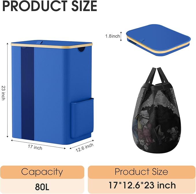 Laundry Basket Clothes Hamper