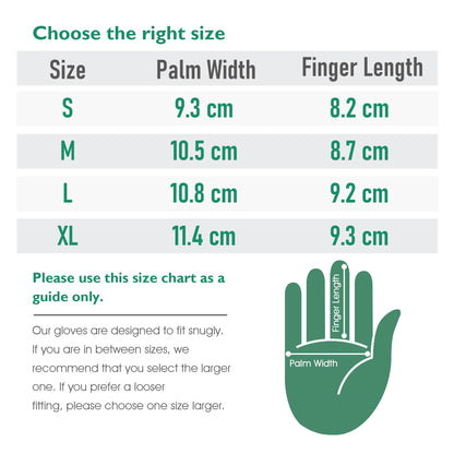 COOLJOB Gardening Gloves for Women and Men, 3 Pairs Recycled Polyester Garden Gloves with Rubber Coated, Green, White & Grey, Medium Size (3 Pairs M)