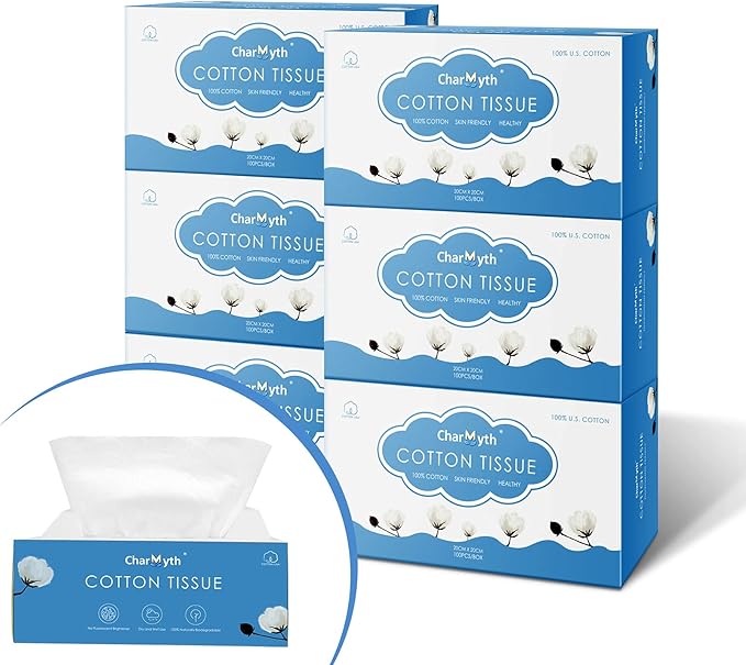 Extra Thick Disposable Face Towel, Disposable Makeup Removing Wipes, 100% USA