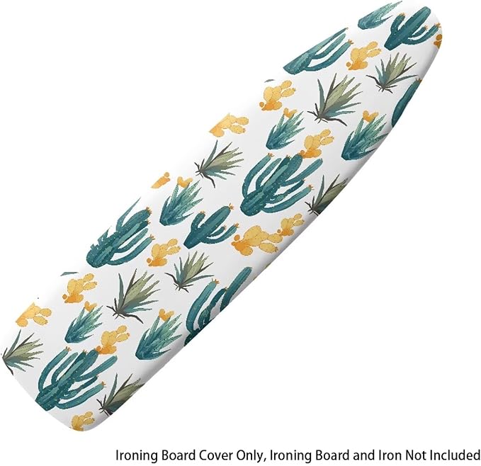 Cactus Ironing Board Cover and Padding 15 x 54 Non-Slip Ironing Board