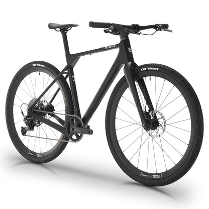 SAVADECK Carbon Gravel Bike - T800 Carbon Frame & Fork | Shimano U6000 11-Speed Groupset | Hydraulic Disc Brakes | 700CX40mm All-Terrain Tires | Men & Women Road/Off-Road Bicycle (Black, 55cm)