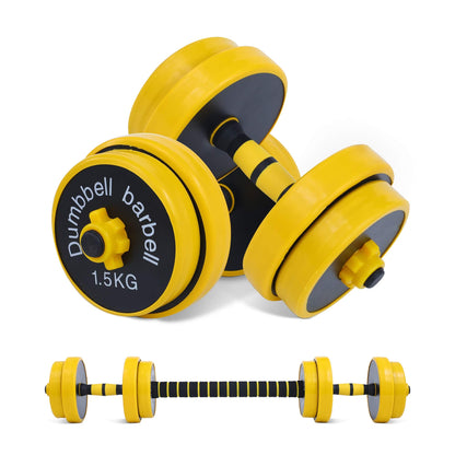 Nice C Weights, Dumbbell Set, Kettlebells, Adjustable Dumbbells, Barbell Weight Set, 20-40-50-70LB 3-in-1 set, Non-Slip, All-purpose