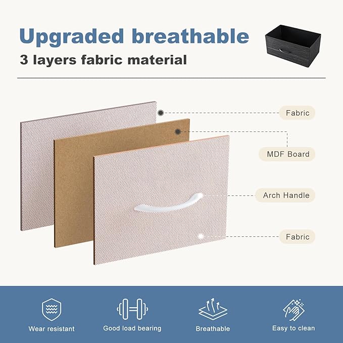 DUMOS Dresser for Bedroom, Storage Organizer